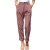 imagesiliteelon Corduroy Pants for Women Cotton Straight High Waist Vintage Trousers with PocketsCoral Pink