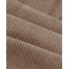 imagesiliteelon Corduroy Pants for Women Cotton Straight High Waist Vintage Trousers with PocketsLight Khaki