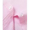 imagesiliteelon Womens Plaid Dress Shirts Long Sleeve Button Down WrinkleFree Stretch Solid Casual Work Office Blouse TopPlaid Pink  White
