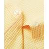 imagesiliteelon Womens Plaid Dress Shirts Long Sleeve Button Down WrinkleFree Stretch Solid Casual Work Office Blouse TopPlaid Yellow  White