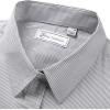 imagesiliteelon Womens Stripe Dress Shirts Long Sleeve Button Down WrinkleFree Stretch Solid Casual Work Office Blouse TopBlack Stripes