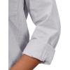 imagesiliteelon Womens Button Down Shirt Linen Button Up Shirts for Women Long Sleeve Summer Shirt Collared Blouse Linen TopsGray