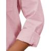 imagesiliteelon Womens Button Down Shirt Linen Button Up Shirts for Women Long Sleeve Summer Shirt Collared Blouse Linen TopsLight Pink