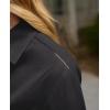 imagesiliteelon Womens Linen Button Down Shirts Lace Crochet Short Sleeve Cotton Shirts Collared V Neck Summer Casual Blouses TopsBlack