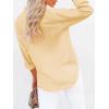 imagesiliteelon Button Down Shirts for Women Dress Shirts Long Sleeve WrinkleFree Blouse Casual Solid Office Work Tunic TopLight Yellow