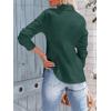 imagesiliteelon Womens Button Down Shirts Long Sleeve Dress Shirts Wrinkle Free Collared Work Office Solid Blouses Corset TopsE Dark Green