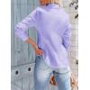 imagesiliteelon Womens Button Down Shirts Long Sleeve Dress Shirts Wrinkle Free Collared Work Office Solid Blouses Corset TopsLilac