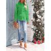 imagesiliteelon Womens Button Down Shirts Long Sleeve Dress Shirts Wrinkle Free Collared Work Office Solid Blouses Corset TopsSpring Green