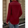 imagesiliteelon Button Down Dress Shirts for Women Long Sleeve Wrinkle Free Shirts Solid Work Business Formal Button Up ShirtAncore