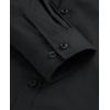 imagesiliteelon Button Down Shirts Dress Shirts for Women Long Sleeve Womens Work Shirts Regular Fit Cotton Dress ShirtsBlack