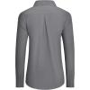 imagesiliteelon Button Down Shirts Dress Shirts for Women Long Sleeve Womens Work Shirts Regular Fit Cotton Dress ShirtsCharcoal Gray