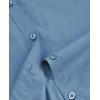 imagesiliteelon Button Down Shirts Dress Shirts for Women Long Sleeve Womens Work Shirts Regular Fit Cotton Dress ShirtsDenim Blue