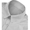 imagesiliteelon Button Down Shirts Dress Shirts for Women Long Sleeve Womens Work Shirts Regular Fit Cotton Dress ShirtsLight Gray