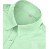 imagesiliteelon Button Down Shirts Dress Shirts for Women Long Sleeve Womens Work Shirts Regular Fit Cotton Dress ShirtsMint Green