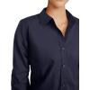 imagesiliteelon Button Down Shirts Dress Shirts for Women Long Sleeve Womens Work Shirts Regular Fit Cotton Dress ShirtsNavy Blue