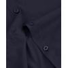 imagesiliteelon Button Down Shirts Dress Shirts for Women Long Sleeve Womens Work Shirts Regular Fit Cotton Dress ShirtsNavy Blue