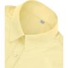 imagesiliteelon Button Down Shirts Dress Shirts for Women Long Sleeve Womens Work Shirts Regular Fit Cotton Dress ShirtsPale Yellow