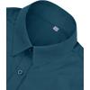 imagesiliteelon Button Down Shirts Dress Shirts for Women Long Sleeve Womens Work Shirts Regular Fit Cotton Dress ShirtsPeacock Blue