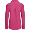 imagesiliteelon Button Down Shirts Dress Shirts for Women Long Sleeve Womens Work Shirts Regular Fit Cotton Dress ShirtsRose Pink