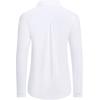 imagesiliteelon Button Down Shirts Dress Shirts for Women Long Sleeve Womens Work Shirts Regular Fit Cotton Dress ShirtsWhite
