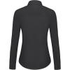 imagesiliteelon Button Down Shirts for Women Dress Shirts Cotton Long Sleeve Shirts for Women Wrinkle Free Stretch Work BlouseBlack