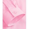 imagesiliteelon Button Down Shirts for Women Dress Shirts Cotton Long Sleeve Shirts for Women Wrinkle Free Stretch Work BlousePink