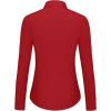 imagesiliteelon Button Down Shirts for Women Dress Shirts Cotton Long Sleeve Shirts for Women Wrinkle Free Stretch Work BlouseRed