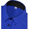 imagesiliteelon Button Down Shirts for Women Dress Shirts Cotton Long Sleeve Shirts for Women Wrinkle Free Stretch Work BlouseRoyal Blue