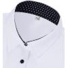 imagesiliteelon Button Down Shirts for Women Dress Shirts Cotton Long Sleeve Shirts for Women Wrinkle Free Stretch Work BlouseWhite