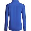 imagesiliteelon Button Down Shirts for Women Wrinkle Free Dress Shirts Long Sleeve Shirts Formal Work Office Blouses TopsBusiness Blue