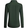 imagesiliteelon Button Down Shirts for Women Wrinkle Free Dress Shirts Long Sleeve Shirts Formal Work Office Blouses TopsDark Green