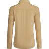 imagesiliteelon Button Down Shirts for Women Wrinkle Free Dress Shirts Long Sleeve Shirts Formal Work Office Blouses TopsDark Khaki