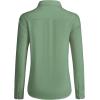 imagesiliteelon Button Down Shirts for Women Wrinkle Free Dress Shirts Long Sleeve Shirts Formal Work Office Blouses TopsForest Green
