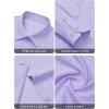 imagesiliteelon Button Down Shirts for Women Wrinkle Free Dress Shirts Long Sleeve Shirts Formal Work Office Blouses TopsLight Purple