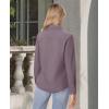 imagesiliteelon Button Down Shirts for Women Wrinkle Free Dress Shirts Long Sleeve Shirts Formal Work Office Blouses TopsMauve