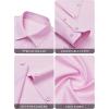 imagesiliteelon Button Down Shirts for Women Wrinkle Free Dress Shirts Long Sleeve Shirts Formal Work Office Blouses TopsPink