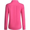 imagesiliteelon Button Down Shirts for Women Wrinkle Free Dress Shirts Long Sleeve Shirts Formal Work Office Blouses TopsRose Red