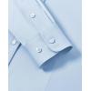 imagesiliteelon Button Down Shirts for Women Long Sleeve Dress Shirts Wrinkle Free Collared Work Office Solid Blouses TopsBaby Blue