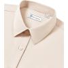 imagesiliteelon Button Down Shirts for Women Long Sleeve Dress Shirts Wrinkle Free Collared Work Office Solid Blouses TopsBeige