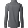 imagesiliteelon Button Down Shirts for Women Long Sleeve Dress Shirts Wrinkle Free Collared Work Office Solid Blouses TopsGrey