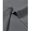 imagesiliteelon Button Down Shirts for Women Long Sleeve Dress Shirts Wrinkle Free Collared Work Office Solid Blouses TopsGrey