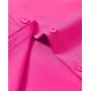 imagesiliteelon Button Down Shirts for Women Long Sleeve Dress Shirts Wrinkle Free Collared Work Office Solid Blouses TopsHot Pink