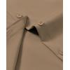 imagesiliteelon Button Down Shirts for Women Long Sleeve Dress Shirts Wrinkle Free Collared Work Office Solid Blouses TopsKhaki