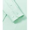 imagesiliteelon Button Down Shirts for Women Long Sleeve Dress Shirts Wrinkle Free Collared Work Office Solid Blouses TopsLight Green