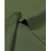 imagesiliteelon Button Down Shirts for Women Long Sleeve Dress Shirts Wrinkle Free Collared Work Office Solid Blouses TopsOlive Green