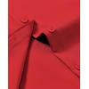 imagesiliteelon Button Down Shirts for Women Long Sleeve Dress Shirts Wrinkle Free Collared Work Office Solid Blouses TopsRed