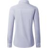 imagesiliteelon Button Down Shirts for Women Long Sleeve Dress Shirts Wrinkle Free Collared Work Office Solid Blouses TopsSilver Gray