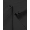 imagesiliteelon Dress Shirts for Women Short Sleeve Cotton Button Down Shirt Basic Button Up Shirt Collared Shirts Work ShirtBlack