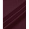 imagesiliteelon Dress Shirts for Women Short Sleeve Cotton Button Down Shirt Basic Button Up Shirt Collared Shirts Work ShirtBurgundy