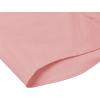 imagesiliteelon Dress Shirts for Women Short Sleeve Cotton Button Down Shirt Basic Button Up Shirt Collared Shirts Work ShirtDark Pink